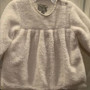 Sherpa dress w/onesie